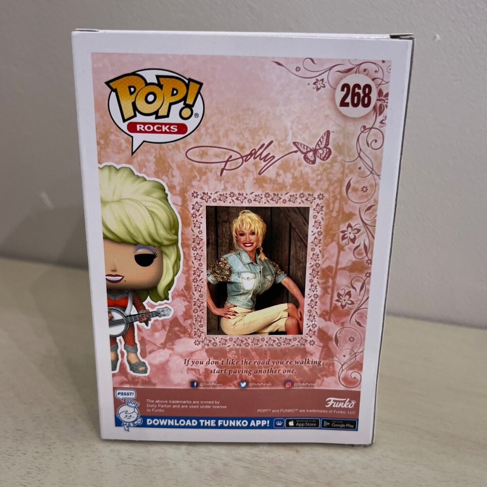 Dolly Parton Funko Pop Rocks #268 - Picture 5 of 10